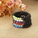 10 Pieces Lava Rock Chakra Bracelets Stress Relief Yoga Beads Aromatherapy Essential Oil Diffuser Elastic Bracelets For Women Men